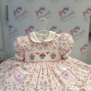 Cupcake Smocked Dress