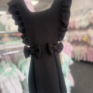 Black school pinafore